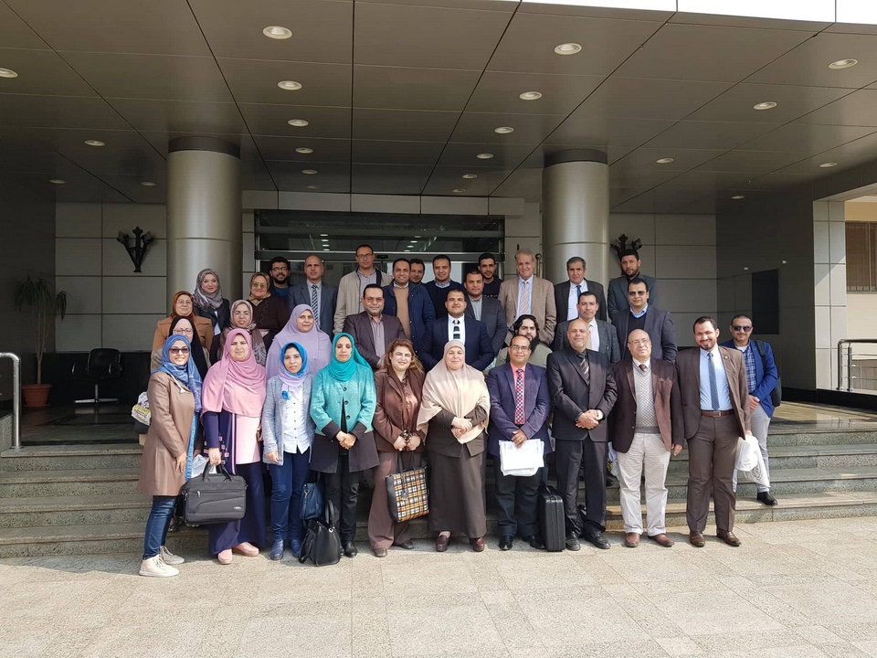 زيارة وفد جامعة المنصورة لوزارة التخطيط و المتابعة و الإصلاح الإدارى